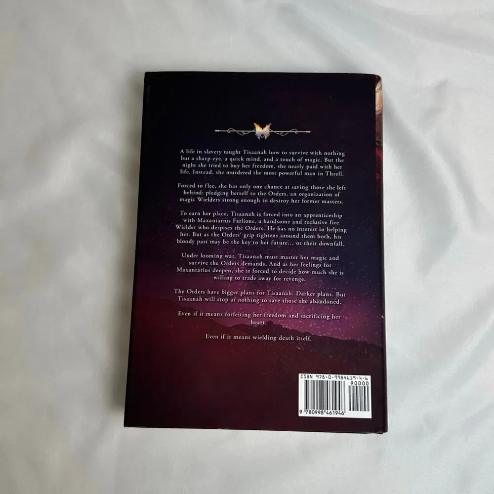 Daughter of No Worlds Carissa Broadbent OOP Original Indie Hardcover Romantasy